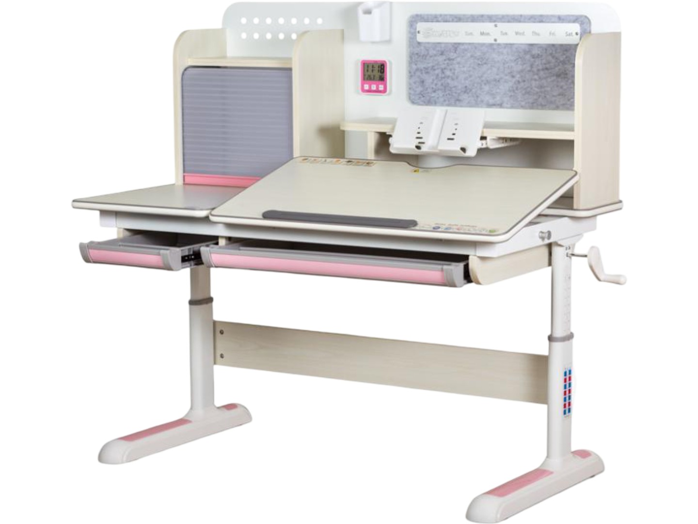 Парта шкільна Mealux Winnipeg Multicolor MG + PN (BD-630 MG + PN Multicolor)
